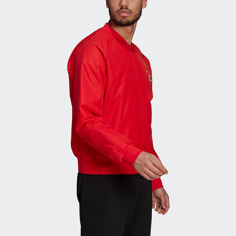 Adidas Neo CNY Series Winter Sports Long Sleeve Padded Jacket Men Outerwear Vivid-Red GS5182