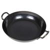 Custom-made Yamada Kogyosho Iron Hammered Paella Pan, Slightly Deep, 26cm [Pre-heated, 1.6mm Thick, Made In Japan]
