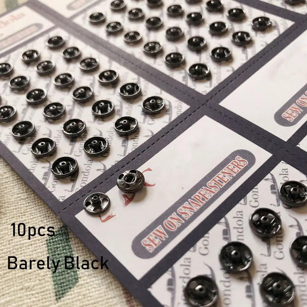50pcs 3mm/4mm/5mm Handmade Mini Metal Buttons DIY Doll Clothing Sewing Round Buttons DIY Doll Clothes Accessories