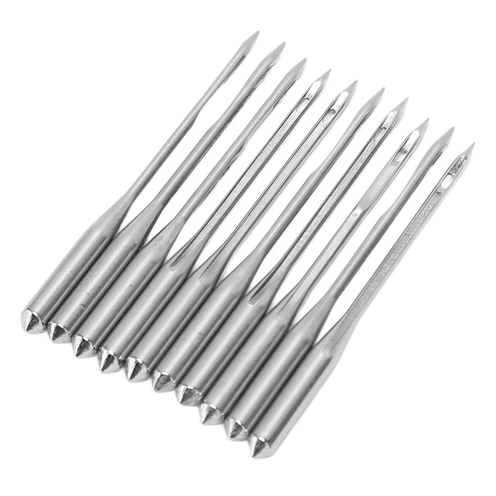 10pcs Sewing Machine Needles Universal Standard Heavy Duty Steel Assorted Sewing Machine Needle Combo for GK27 Series