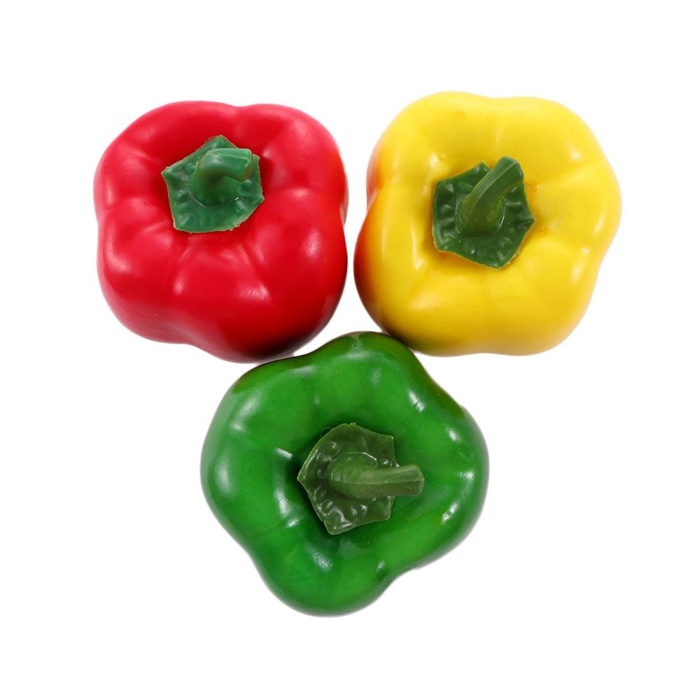 Plastic Home Decor Creative Fake Vegetable Photography Props Artificial Fruit Artificial Pepper