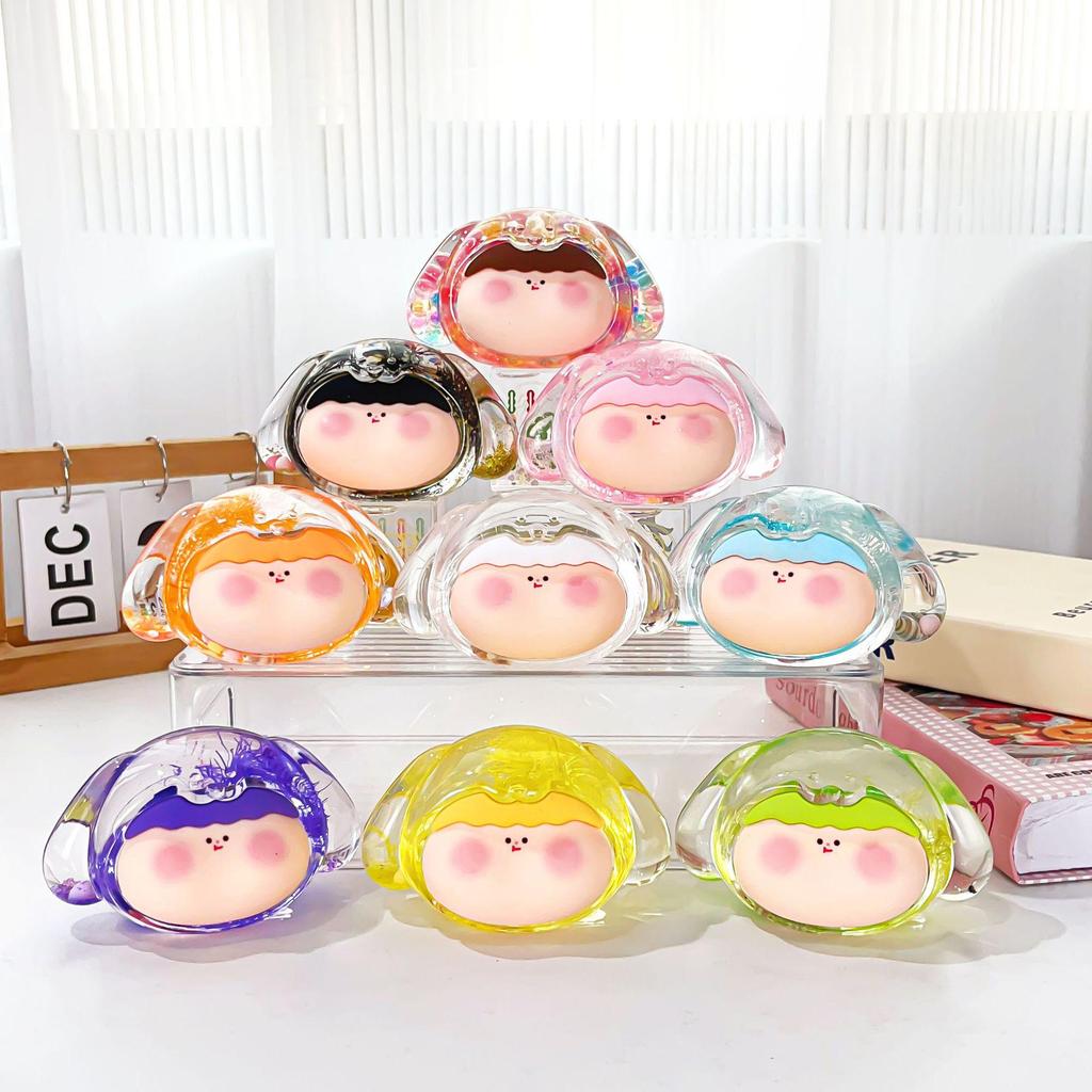 Douyin Style Lilith Dog Head Cartoon Glitter Ornaments Blind Box