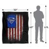 Superman Silky Old Glory Shield Supersoft Blanket