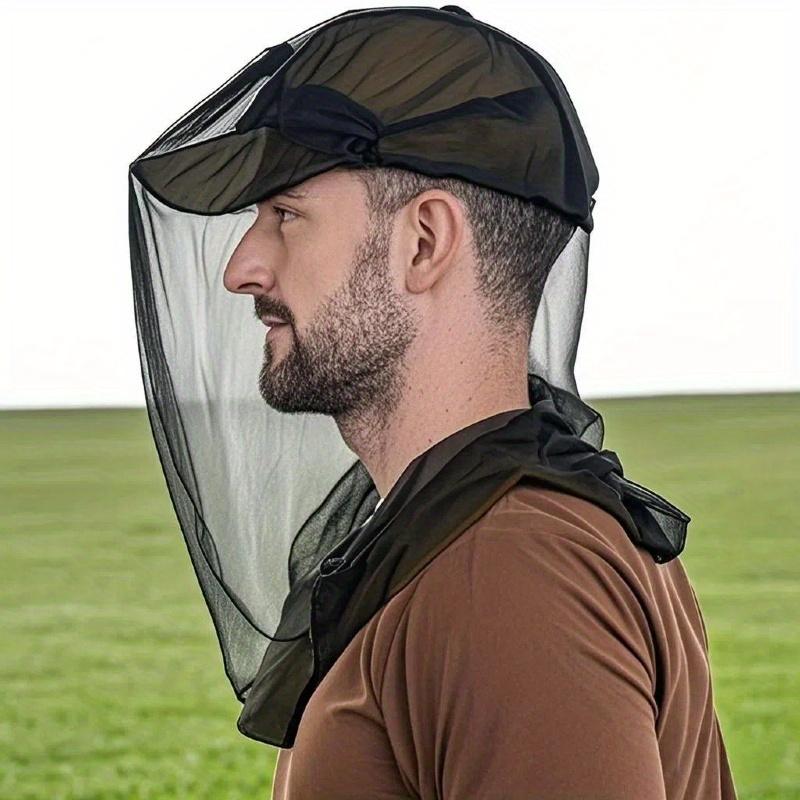 1pc Lightweight Mosquito-Proof Face Hat for Hiking and Outdoor Travel -Breathable Mesh Design For Fishing, Camping,Hiking Accessorie
