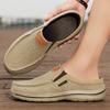 Übergröße 47dude Slipper Halbschlappen Freizeitschuhe Herren Außenhandel Fußset Lazy One Pedal Canvas Schuhe