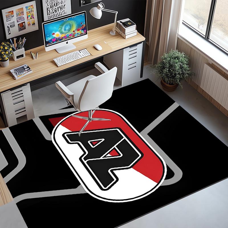 AZ Alkmaar Pattern Rug, Indoor/Outdoor Mat, for Picnic, Gameroom, Bedroom, Office, Living Room, Home Decor Carpet, Birthday Gift