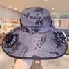 Summer Mesh Baseball Cap with Solar Fan and Sun Protection