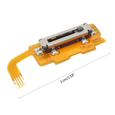 Ersatz-Lautstärkeregler-Schalterknopf-Flexbandkabel für 3DS XL-Spielekonsole, Gaming-Zubehör, Reparaturteil