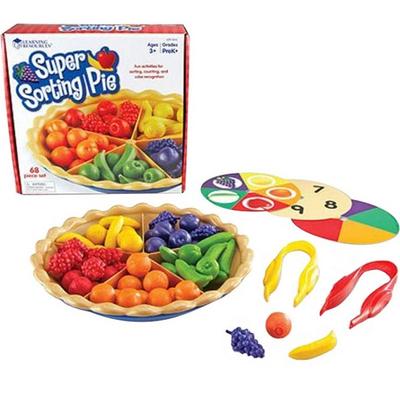Learning Resource Classification Activity Super Pi Learning Board Game LER6216 Korean Childrens Toys