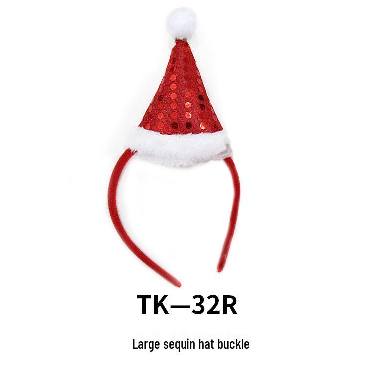 Stirnband für die Weihnachtsfeier: Geweih- & Schneemann-Design für Erwachsene und Kinder