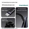 Tungsten Gold 2-in-1 Fast Charging Cable, 240W, for iPhone 16 & Android