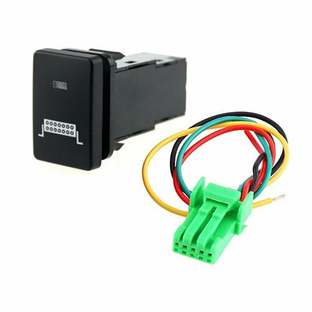 For Toyota LED Push Button Switch with Mount Hole Dimension of 086 x 129 in