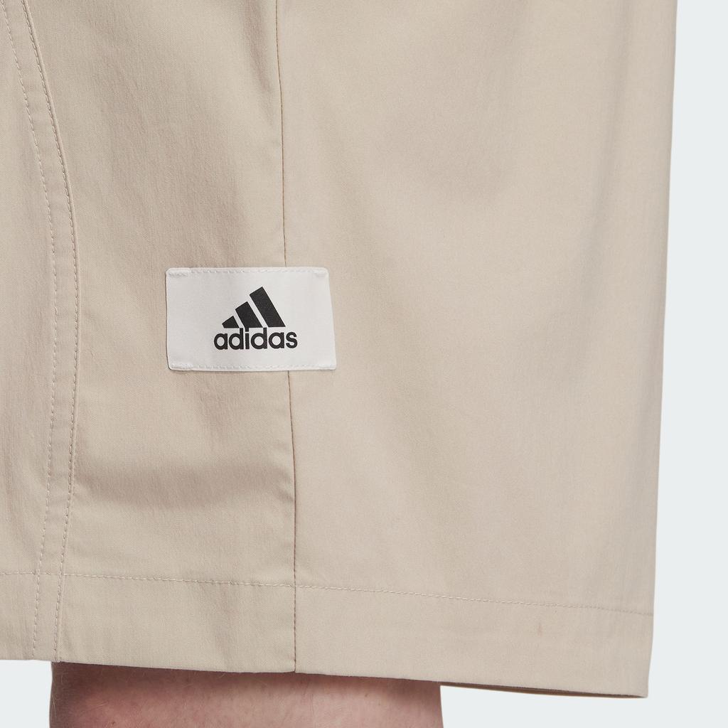 Adidas Sportswear Lounge Half Shorts Men Bottoms Beige IP4957