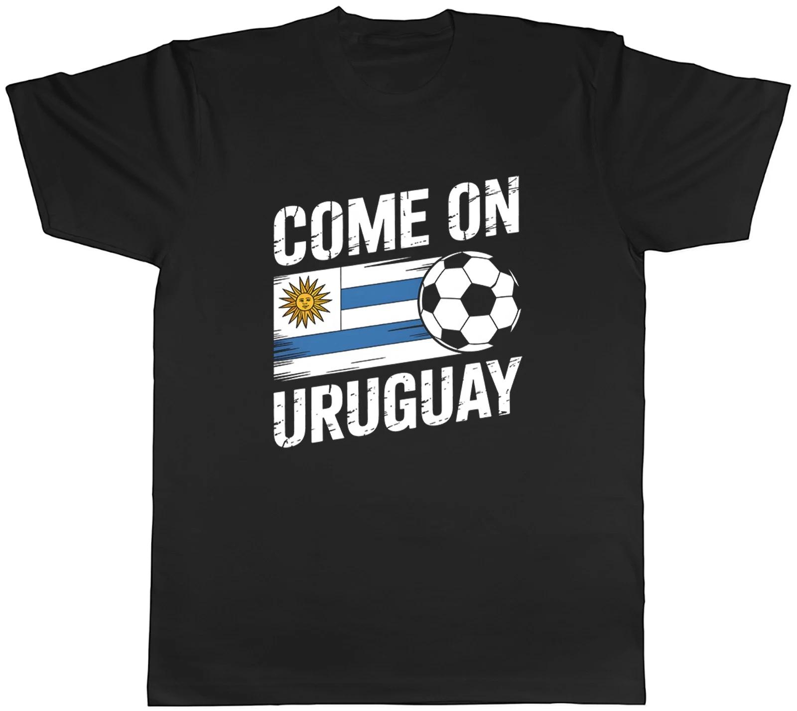 Come on Uruguay Supporter Football Fan Mens T-Shirt Tee Gift Top XL