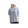 Reebok Fashionable Comfortable Versatile Casual Loose Short Sleeve T-Shirt Unisex Tops Light-Blue 24SRM427UGB1