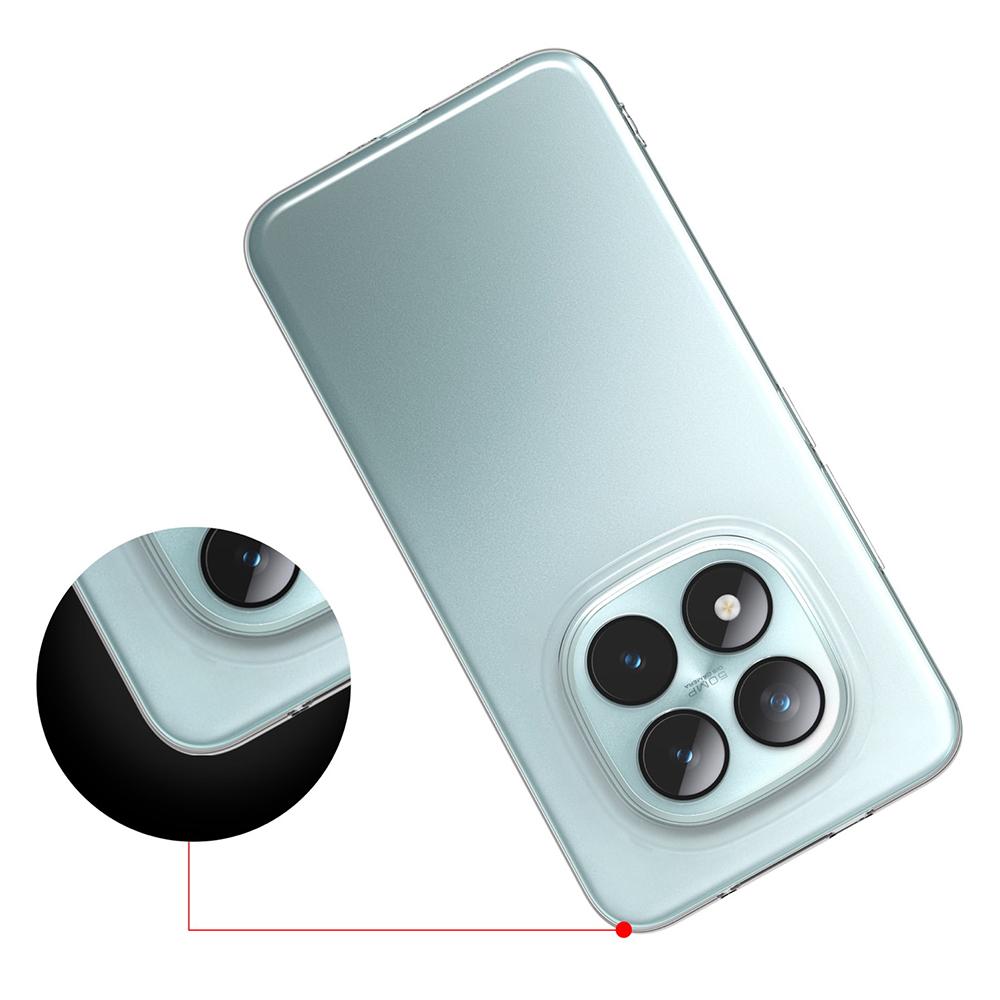 For Xiaomi Redmi Poco M8 Pro 5G/Redmi Note 15 Pro+ 5G (Global) Back Cover Ultra Thin Flexible TPU Clear Phone Case