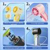 Rechargeable Mini High-speed Fan Low Noise Fast Cooling Fan Handheld Turbo Fan  For Work and Study