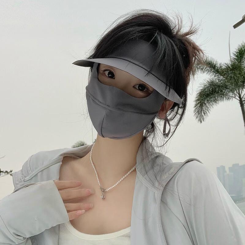 

Outdoor Full-Face Sun Protection Mask with Wide Brim