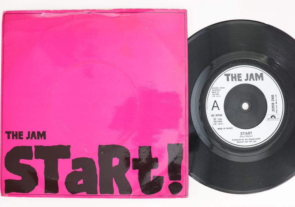 7inch Record JAM - Start / Liza Radley 2059266 POLYDOR 1980 France Rock Used