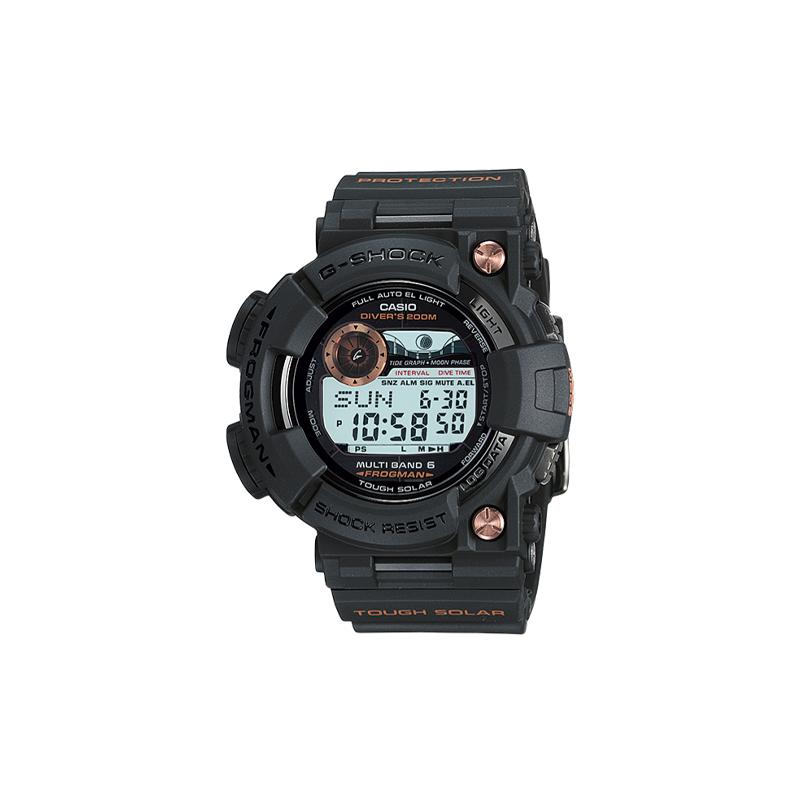 

Casio G-SHOCK FROGMAN series 200m waterproof quartz movement resin strap Japanese and Korean watch men s watch blue dial GWF-1000B-1JR синій