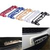 Universal Aluminum Adjustable Rotating Number Flat Car Frame License Plate Holder 1PC Solid Color High Quality Motorcycle Supplies
