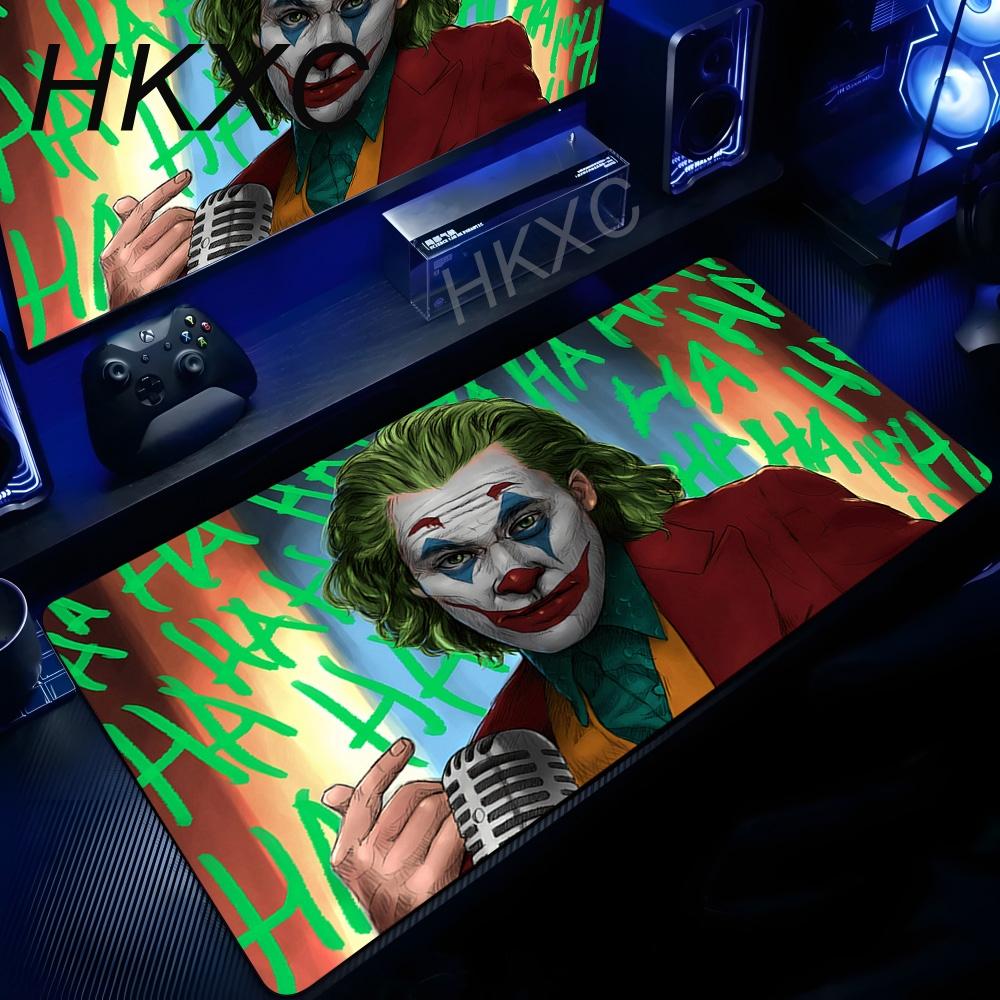 Large MouseMat J-Joker Mouse Pad Keyboard Gaming Abstract Gamer XXL Mause Carpet PC Anti-slip Rubber Deskmat With lock edge