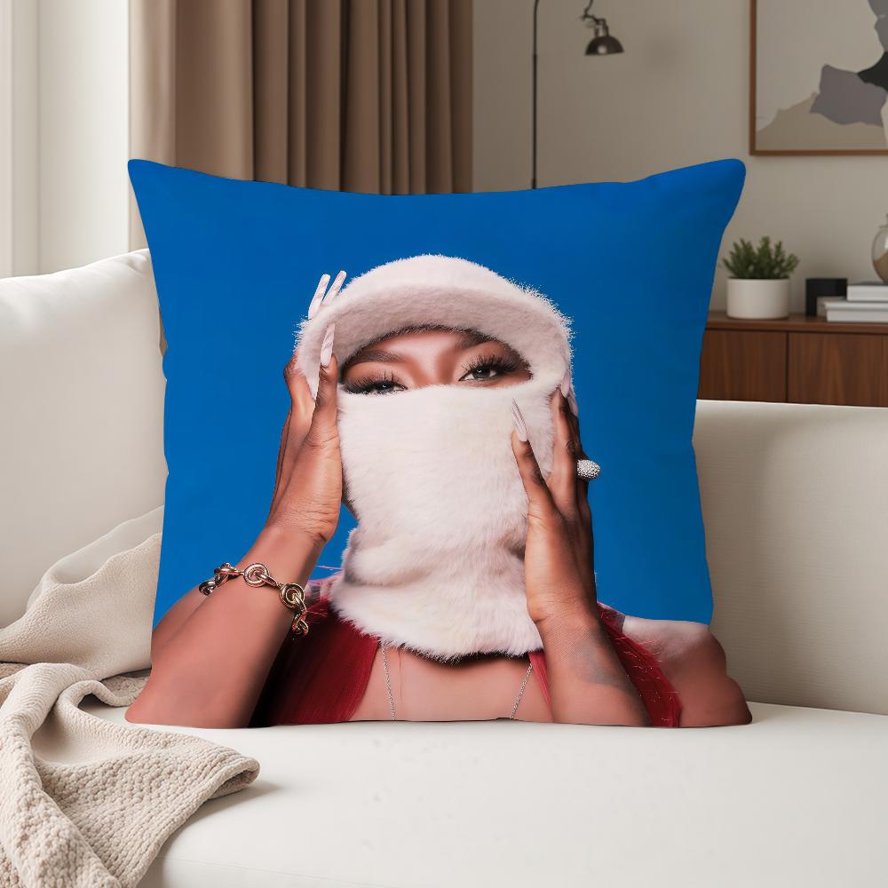 Aya N-Nakamura Destinee Pillow Case Suitable For Bedrooms Living Rooms Cars Home Decoration