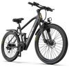 Aairsk 26" Electric Bicycle for Adults, 250W Motor 36V 13Ah Battery, 21 Speed E-Mountain Bike NFC Unlock