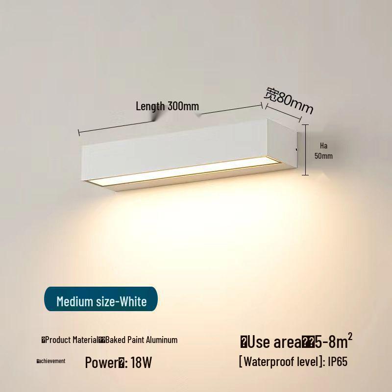 Waterproof Outdoor Wall Lamp for Homestay, Balcony, Terrace, and Shop Signs