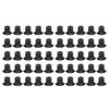 50pcs Borrachas de Agulha de Tatuagem Absorção de Choque Profissional Silicone Macio Mamilos para Máquina de Tatuagem