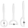 3pcs Tongue Tip Exercise Set 304 Stainless Steel Balls Oral Muscle Strength Tongue Training Tools White