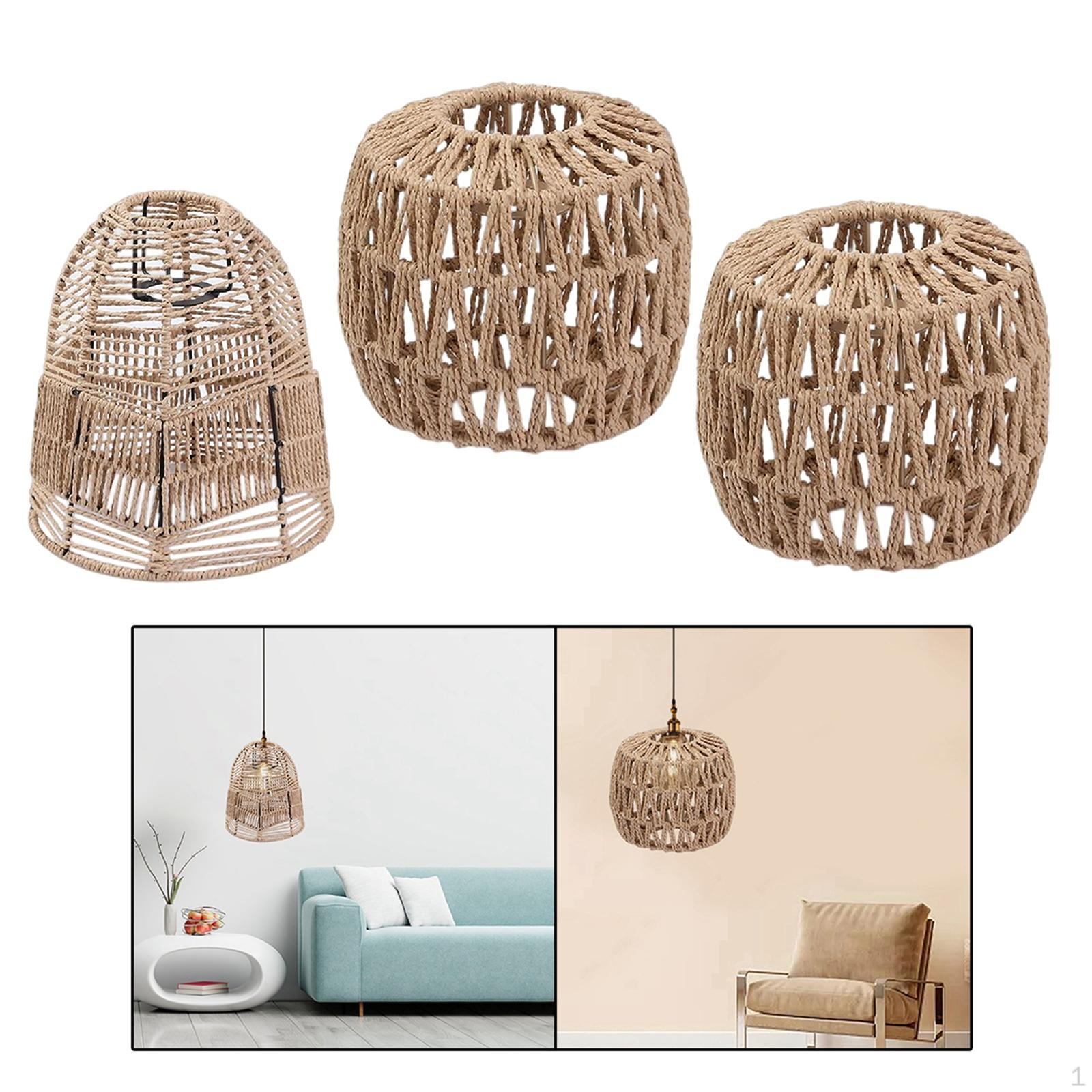 

3 шт. Подвесной абажур Бохо Люстра Чехол для кухни Гостиной