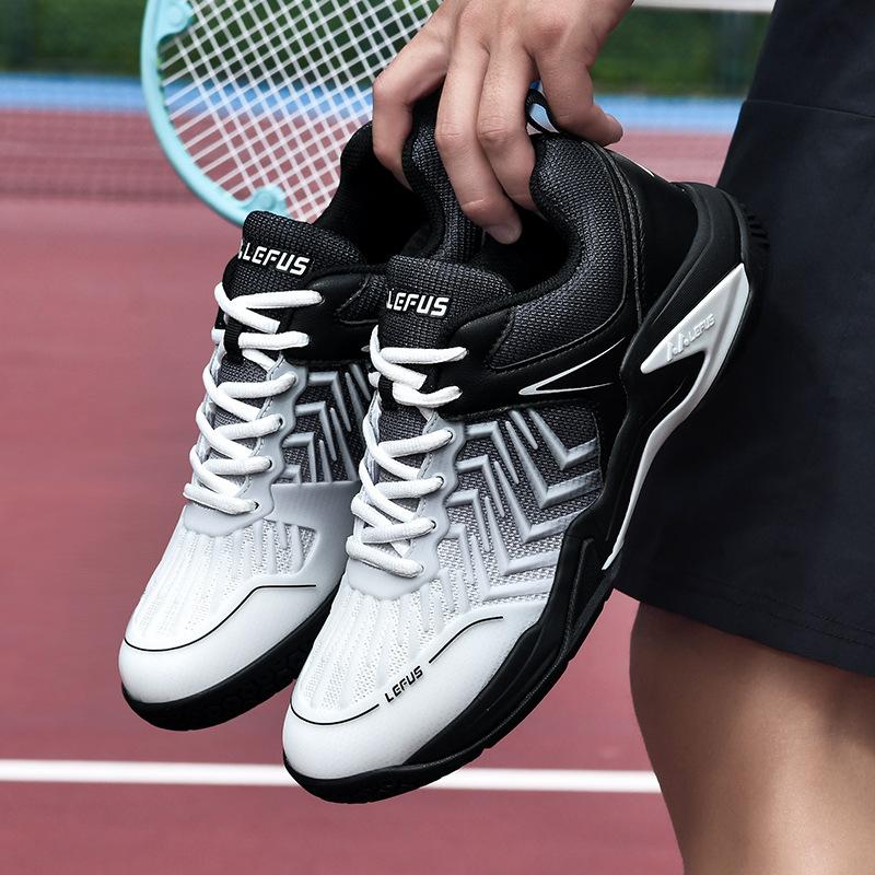 

LEFUS new carbon board badminton shoes men s and women s shock-absorbing and non-slip table tennis shoes professional competition training tennis shoe 36