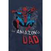Spider-Man Unisex Adult Spider Dad Fathers Day Sweatshirt