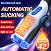 Male Masturbation Device Automatic Oral Sex Cup Strong Suction Vagina Oral Sex Smart Heating Device Penis Exercise Device Adult Orgasm