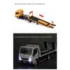 1/32 Nissan Traffic Road Rescue Wrecker Car Model Alloy Diecast Engineering Trailer Truck Model Simulation Sound Light Kids Gift