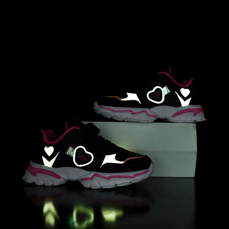 2025 Autumn Children Sneakers Casual Shoes for Girls Pink Comfortable Leather Running Sports Kids Girl Flat Breathable Shoes