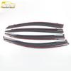Sylphy Rain Guards & Deflectors with Bright Plastic Trim - Decorate and Protect Your Car (Fits 20 Models)