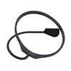 Fuel Tank Cap Rope Rubber Vehicle Accessories Black