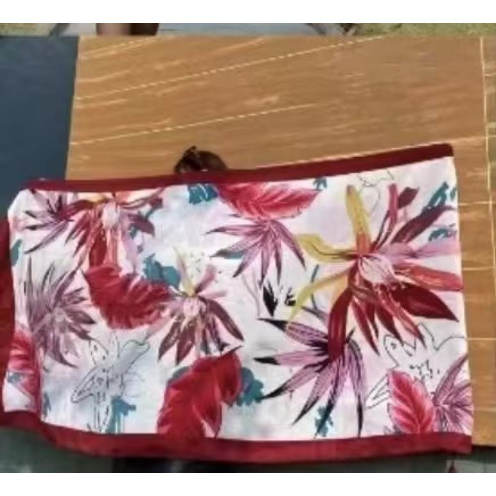 Chaka Salt Lake Great Northwest Tourism Ethnic Style Scarf Silk Scarf Women'S Summer Seaside Beach Shawl Sunscreen Thin