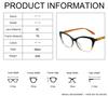 Square Nerd Blue Light Blocking Glasses Anti Blue Ray Computer Eyewear Frame