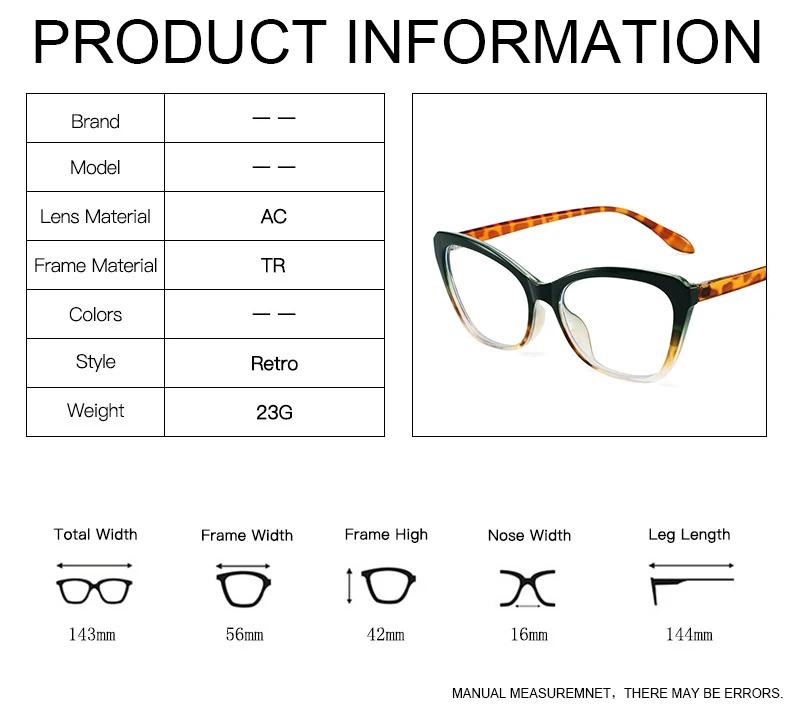 Square Nerd Blue Light Blocking Glasses Anti Blue Ray Computer Eyewear Frame