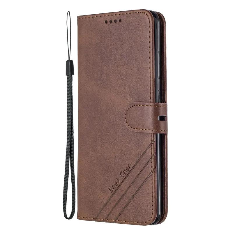 Leather Flip Case On For Huawei P40 Lite Coque P 40 Pro 40Lite P40Lite Plus Magnetic Stand Wallet Phone Cover