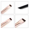 3 Pcs Blade Eyeliner Eyebrow Brushes Ultra Thin Fine Small Angle Flat Makeup Brushes High Quality Brow Contour Makeup Tools