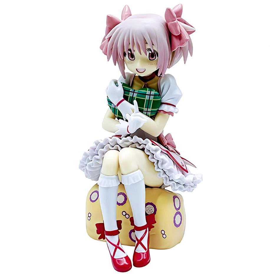 14CM Puella Magi Madoka Magica Aniem Figure Kaname Magic Girl Decor Action Figures Model Anime Cartoon Toy Gift PVC Poseable Articulated Scale
