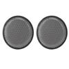 2Pcs Speaker Grill Cover 8 Inch Car RV Black Metal Iron Subwoofer Mesh Grill Cover