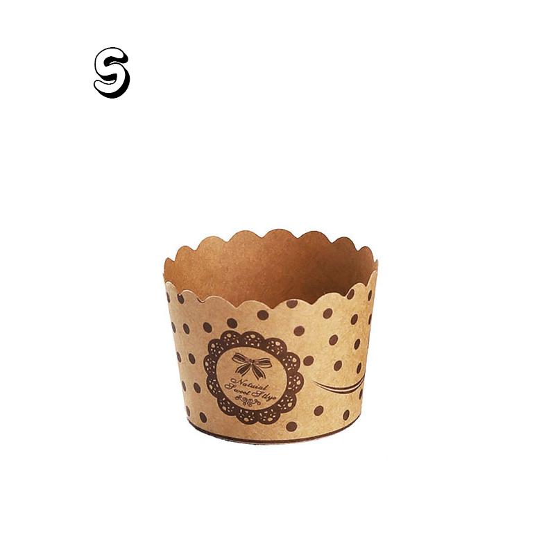250Pcs Cupcake Wrapper Liners Muffin Tulip Case Dessert Paper Baking Cup Party Heat Proof Oven for Household Baking