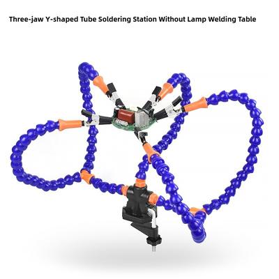 יד עוזרת יד שלישית מעמד להלחמה זרוע גמישה מחזיק מעגלים מודפסים כלי קליפס לשולחן גאדג'טים להלחמה