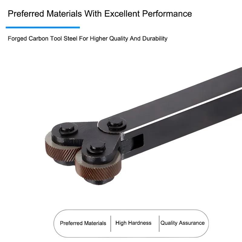 1 Satz Rändelwerkzeug 0,8-3 mm Gerade/Netzförmig Rändelschneider Drehbank Schneidwerkzeug Werkzeugmaschinen 20 mm Schaft Einzel-Doppelrad