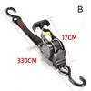 Retractable Auto Ratchet Strap Automatic Shrink Bundle Tape Retractable Belts For Motorcycles Convenience Luggage Straps